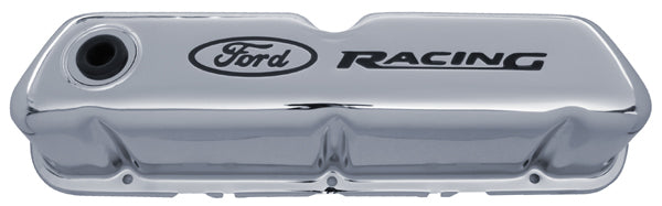 Proform Ford Racing Steel Valve Covers Chrome PFM302-071