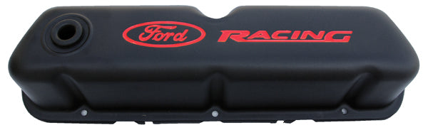 Proform Ford Racing Steel Valve Covers Black Crinkle PFM302-072