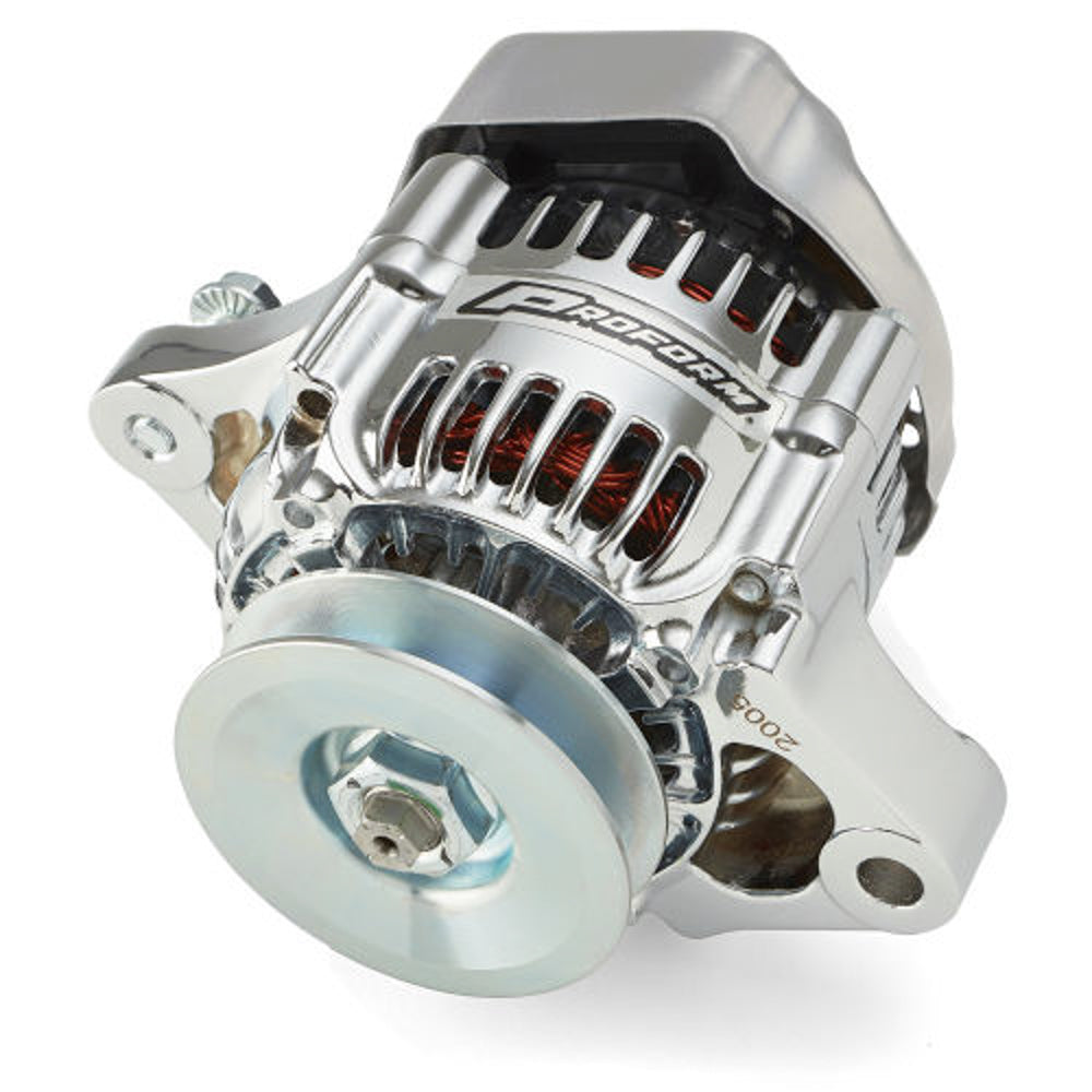 Proform Alternator Mini 50 Amp 1-Wire Chrome PFM66431