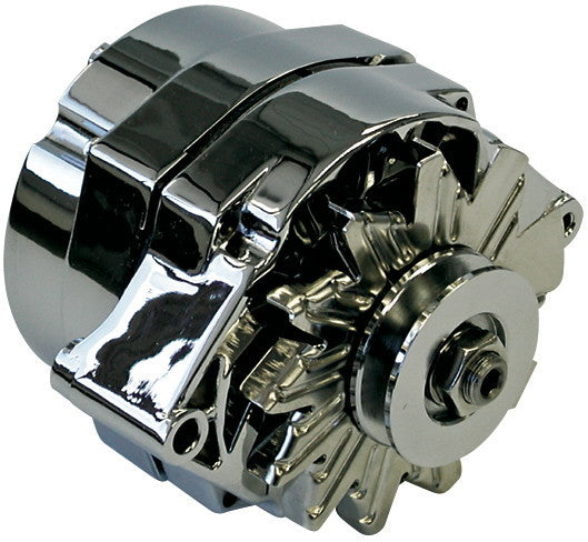 Proform 60-Amp Chrome Alternator - GM 1-Wire PFM66445.6N