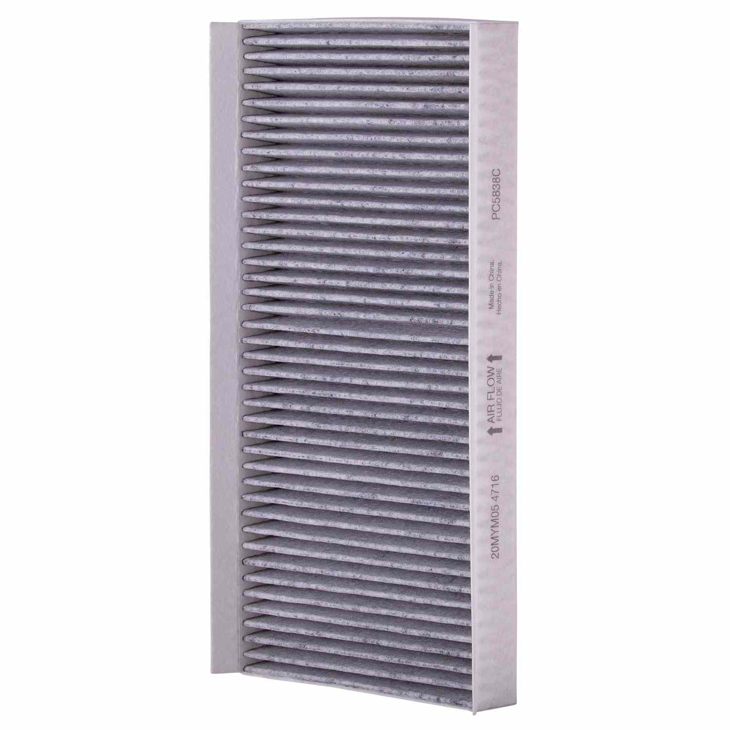 Pronto Cabin Air Filter  top view frsport PC5838C