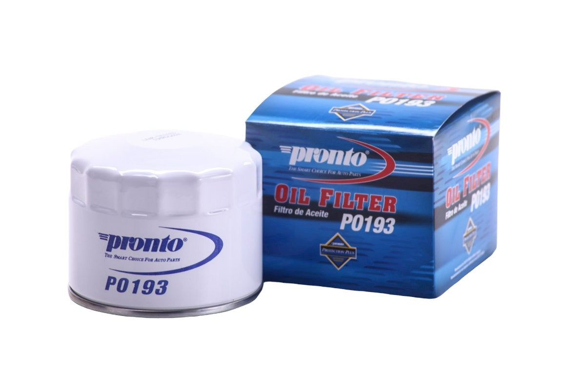 Pronto Engine Oil Filter  top view frsport PO193