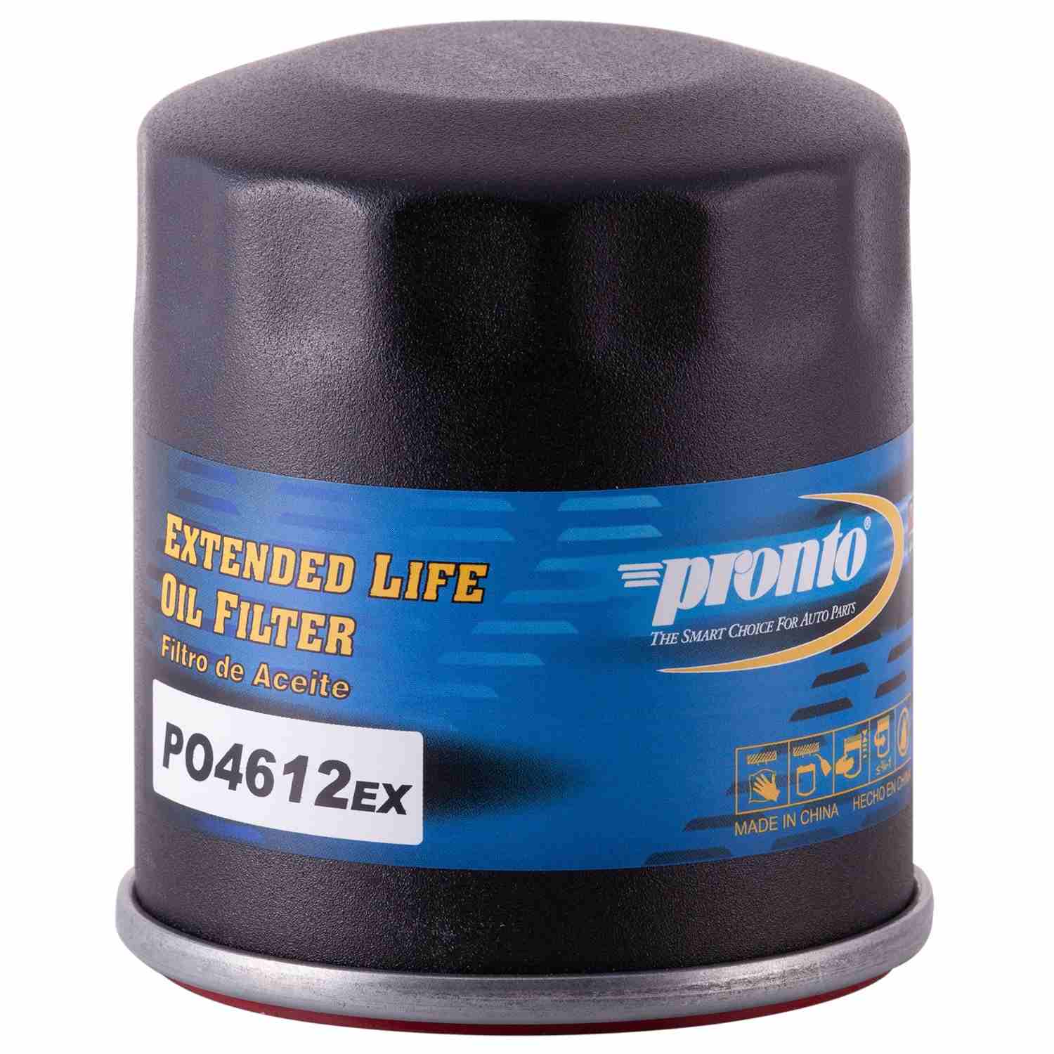 Pronto Engine Oil Filter  top view frsport PO4612EX