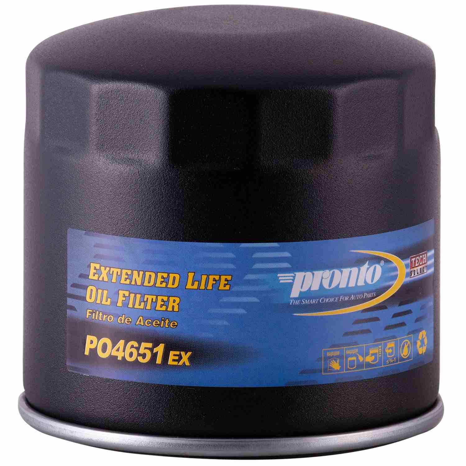 Pronto Engine Oil Filter  top view frsport PO4651EX