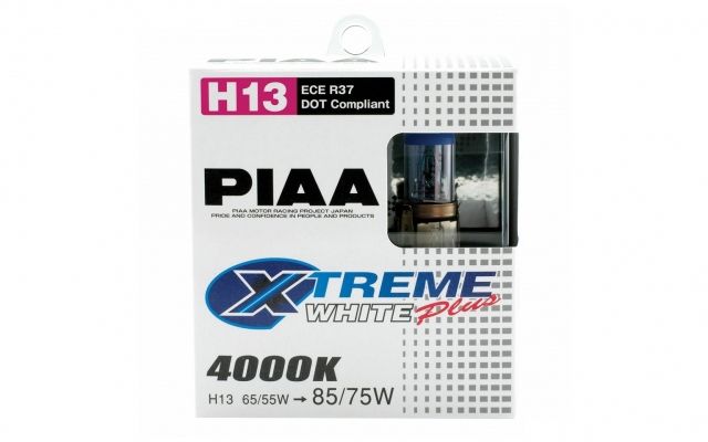 PIAA H13 (9008) Xtreme White Plus Twin Pack Halogen Bulbs