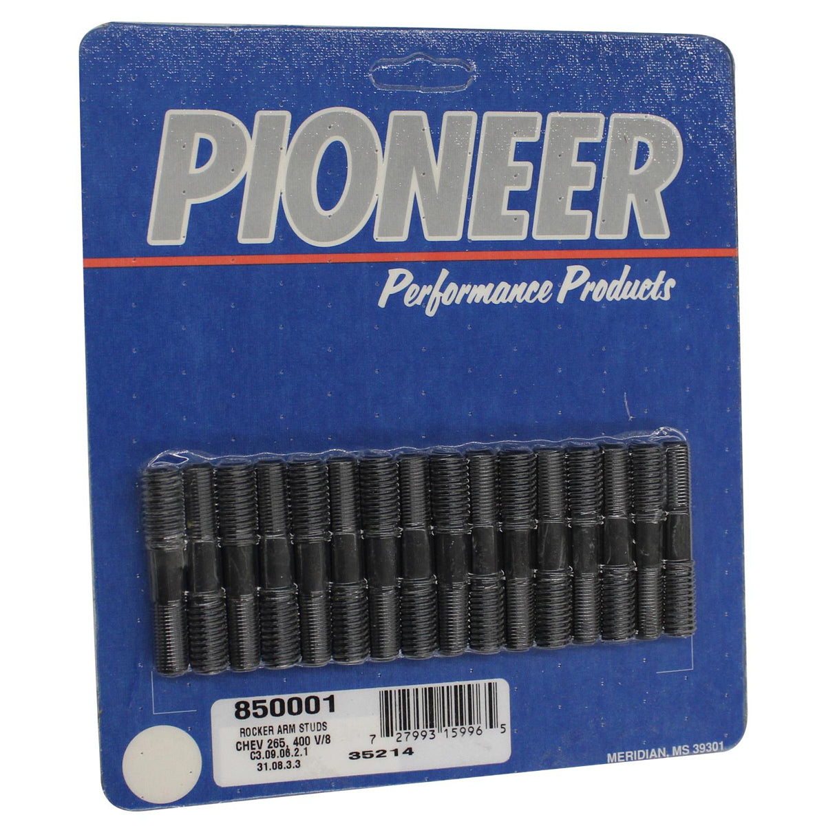 Pioneer Automotive Industries HP Rocker Arm Stud Kit 7/16-14 base to 3/8-24 PIO850001