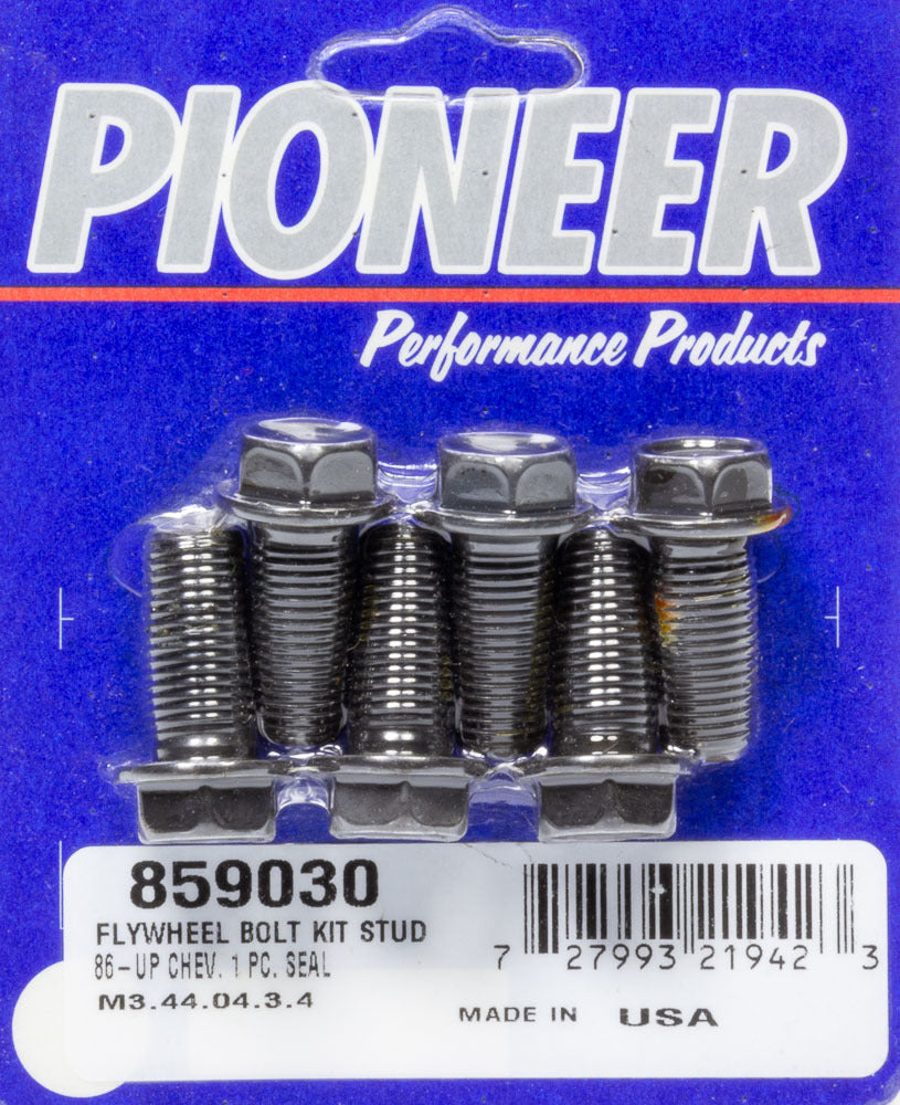 Pioneer Automotive Industries Flywheel Bolt Kit 7/16-20 x 1 in PIO859030