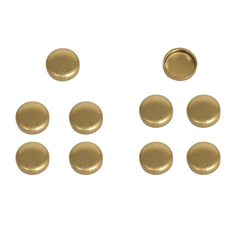 Pioneer Automotive Industries Brass Expansion Plugs 10pk 1.000 OD .281 Depth PIOEPC-16-B-10