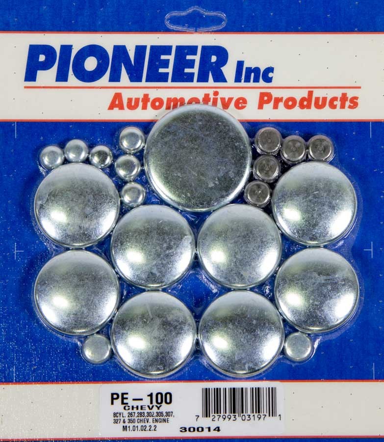 Pioneer Automotive Industries 350 Chevy Freeze Plug Kit PIOPE100