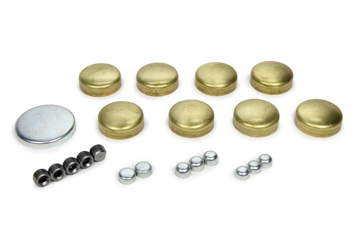 Pioneer Automotive Industries 350 Chevy Freeze Plug Kit - Brass (Bag) PIOPE100BR