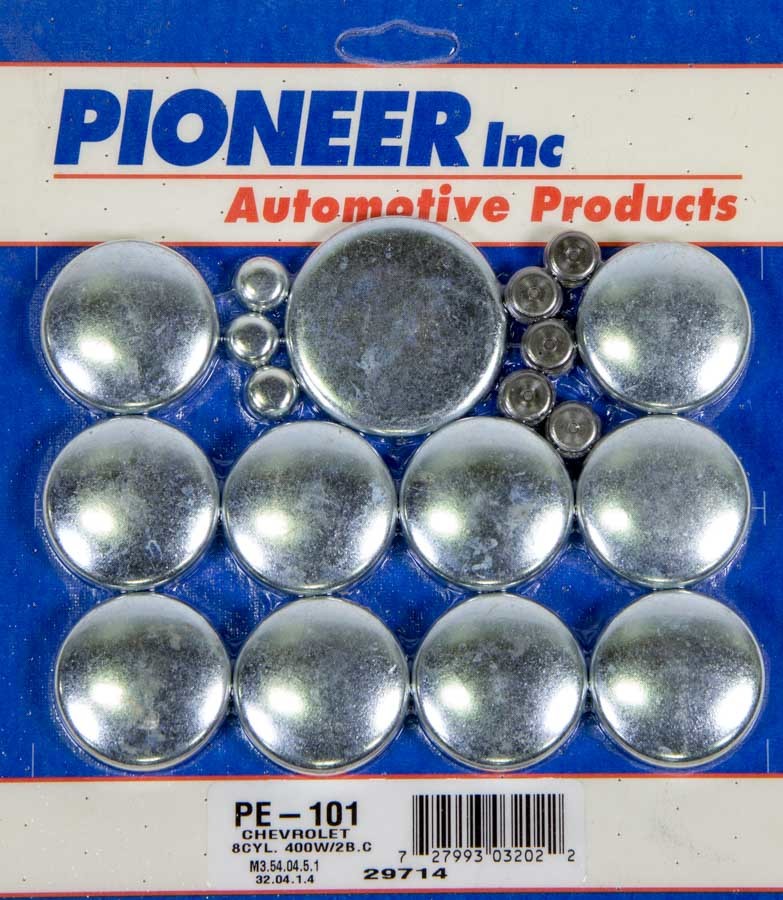 Pioneer Automotive Industries 400 Chevy Freeze Plug Kit PIOPE101