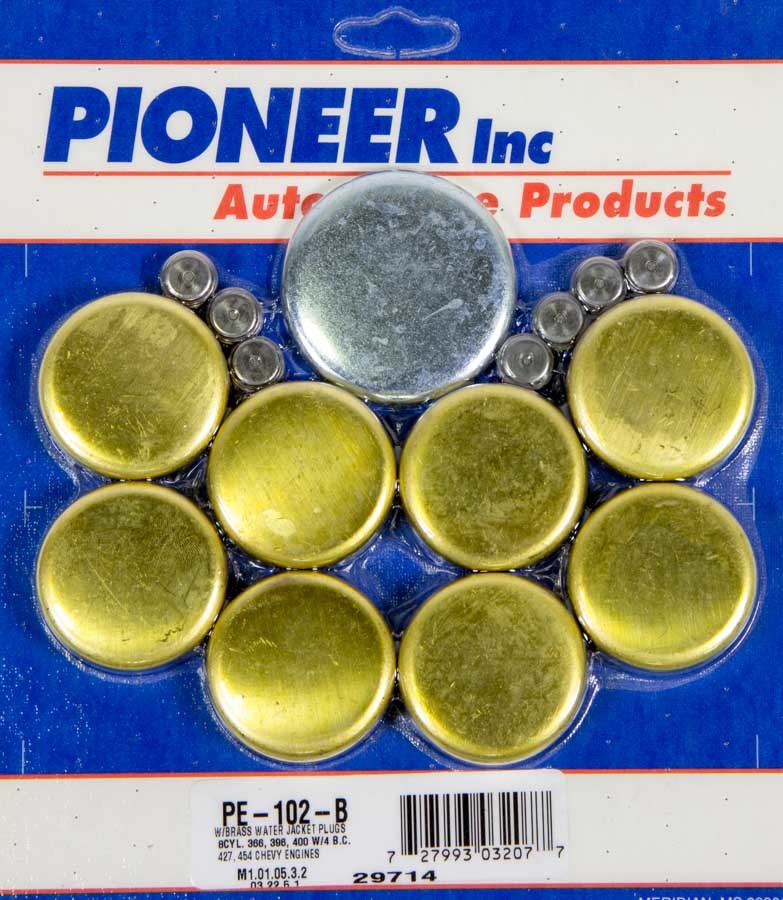 Pioneer Automotive Industries 454 Chevy Freeze Plug Kit - Brass PIOPE102B