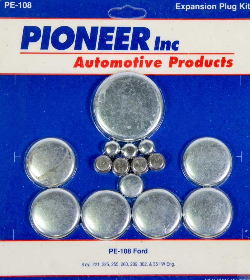 Pioneer Automotive Industries 302 Ford Freeze Plug Kit PIOPE108