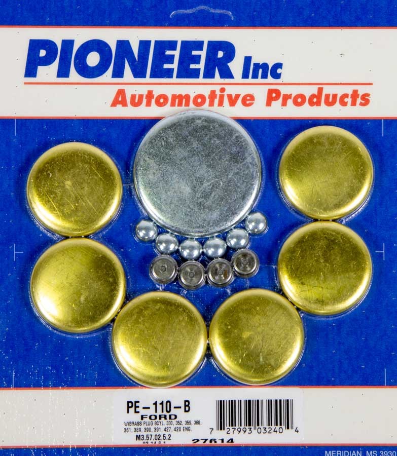 Pioneer Automotive Industries 390 Ford Freeze Plug Kit - Brass PIOPE110B