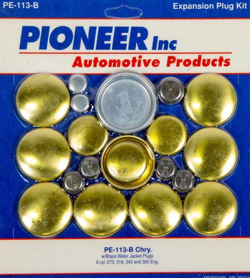 Pioneer Automotive Industries 318 Dodge Freeze Plug Kit - Brass PIOPE113B