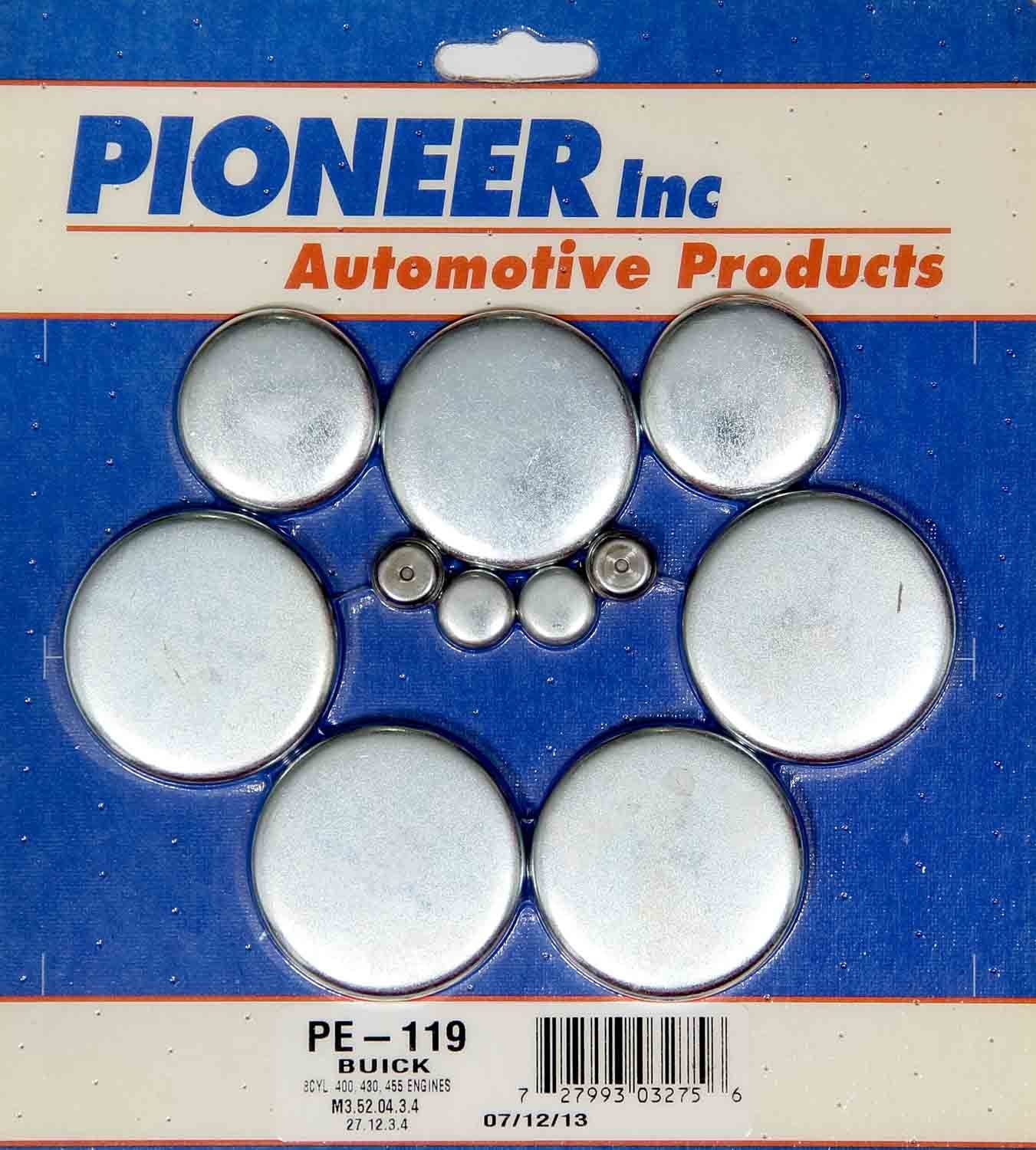 Pioneer Automotive Industries Buick 400-455 Freeze Plug Kit PIOPE119