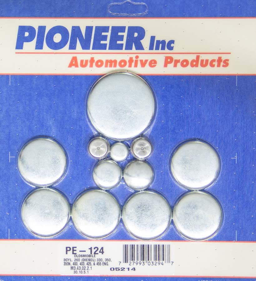 Pioneer Automotive Industries 350 Olds Freeze Plug Kit PIOPE124