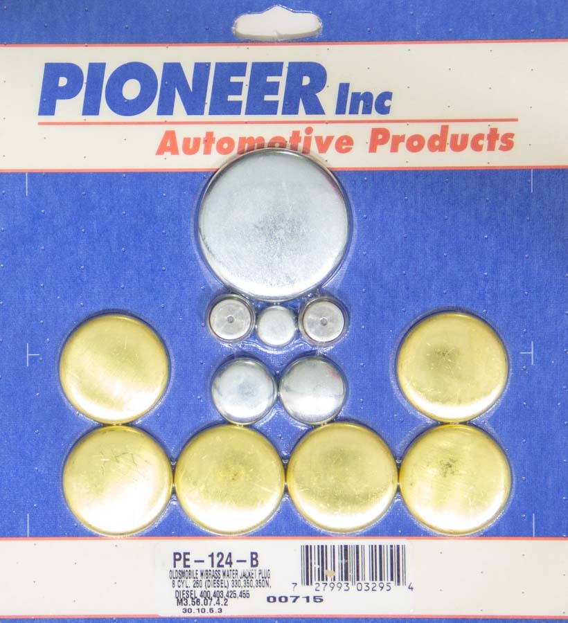 Pioneer Automotive Industries 350 Olds Freeze Plug Kit - Brass PIOPE124B