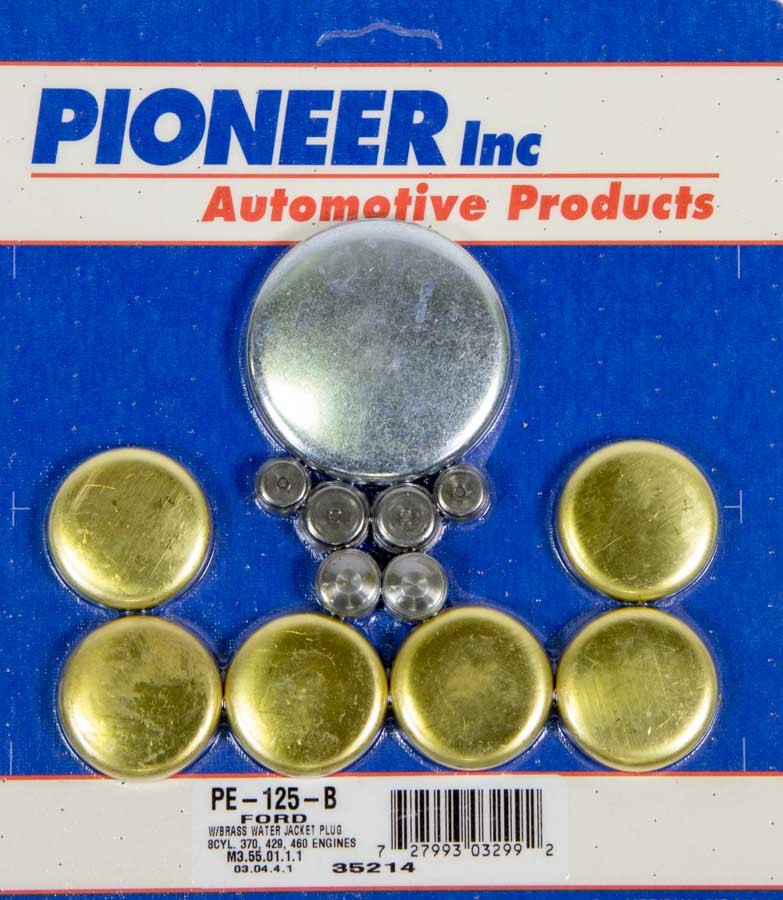 Pioneer Automotive Industries 460 Ford Freeze Plug Kit - Brass PIOPE125B