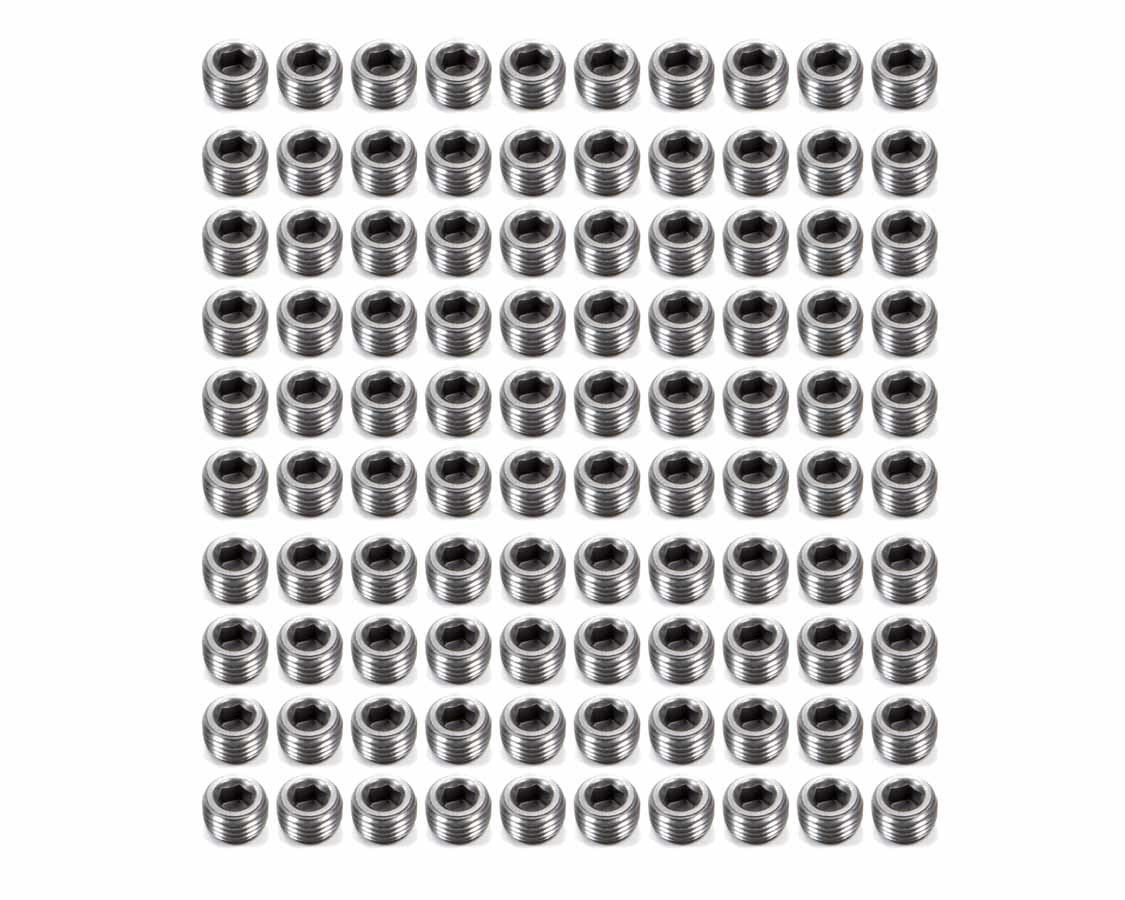 Pioneer Automotive Industries Pipe Plugs -100PK 1/4npt Hex Head Socket PIOPP-625-100