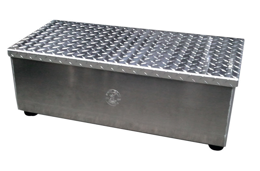 Pit-Pal Products Portable Aluminum Step 30inW 10inH 12inW PIT496