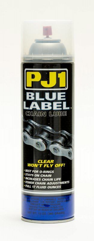 PJ1 Products Blue Label Chain Lube for O Ring Chains 13oz PJ11-22