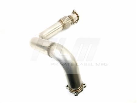 PrivateLabelMfg Power Driven B-Series Downpipe For Top Mount Turbo Manifold B16 B18 B20