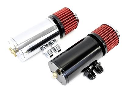PrivateLabelMfg Power Driven Universal Oil Catch Can Breather Tank