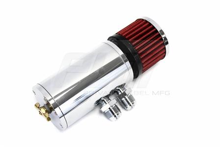 PrivateLabelMfg Power Driven Universal Oil Catch Can Breather Tank