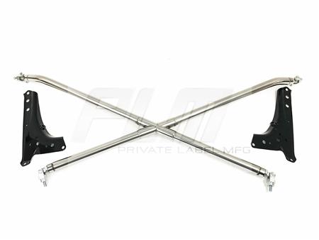 PrivateLabelMfg Crossbar X-Bar for Honda Civic EK9 EG6 Integra DC2