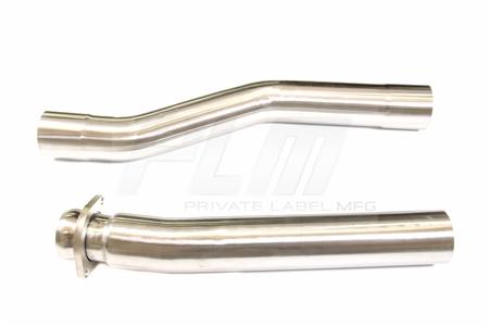 PLM Ford Powerstroke F250 F350 Muffler Delete Pipe 6.0 F-250 F-350 03-07