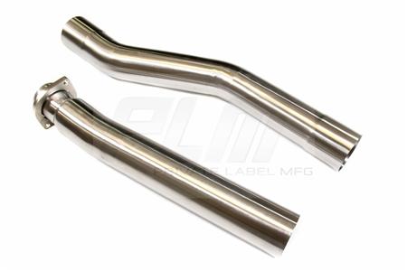 PLM Ford Powerstroke F250 F350 Muffler Delete Pipe 6.0 F-250 F-350 03-07