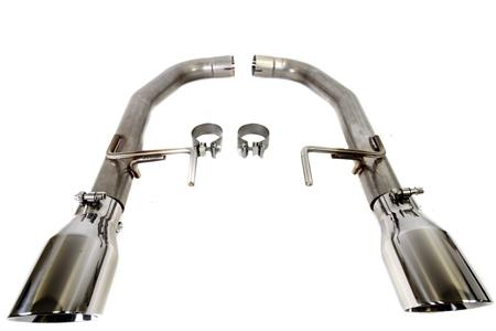 PLM 2.5" Dual Axle Back Exhaust Pipe Kit Mustang 2015 - 2017  V8 GT