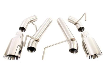 PrivateLabelMfg 2.5" Dual Axle Back Exhaust Pipe Kit Mustang 05-10 V8 GT GT500
