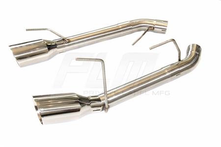 PrivateLabelMfg 2.5" Dual Axle Back Exhaust Pipe Kit Mustang 05-10 V8 GT GT500