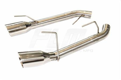 PrivateLabelMfg 2.5" Dual Axle Back Exhaust Pipe Kit Mustang 05-10 V8 GT GT500