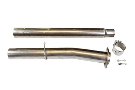 PLM Ford Powerstroke F250 F350 Muffler Delete Pipe 6.4 F-250 F-350 08-10