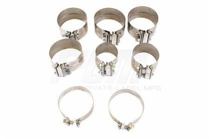 PLM 5" Dual Diesel Stack Kit with Slant Tips Universal Fit Chevy Ford Dodge Exhaust *Discontinued