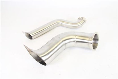 PLM Power Driven B-Series Hood Exit Up-pipe & Dump Tube for Top Mount Turbo Manifold *Discontinued