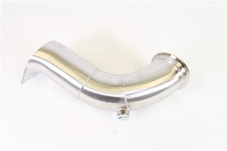 PLM Power Driven D-Series Hood Exit Up-pipe & Dump Tube for Top Mount Turbo Manifold