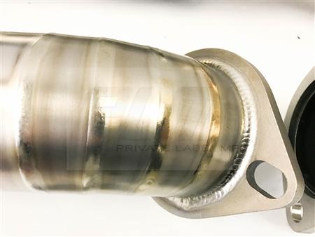PLM Private Label Mfg Power Driven Titanium Exhaust - Evo X 08-15 V2