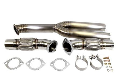 PrivateLabelMfg Power Driven Titanium Y-Pipe for Nissan GT-R R35 GTR