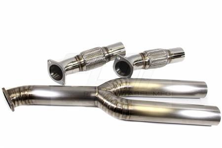 PrivateLabelMfg Power Driven Titanium Y-Pipe for Nissan GT-R R35 GTR