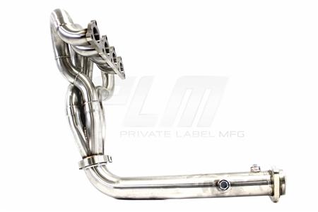 discontinued PLM Private Label Mfg. Power Driven B-Series Ramhorn (RH) header 4-1 Merge Collector B18 B20 *Discontinued