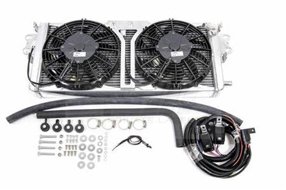 PrivateLabelMfg Shelby GT500 Heat Exchanger with SPAL Fans & Wiring Harness