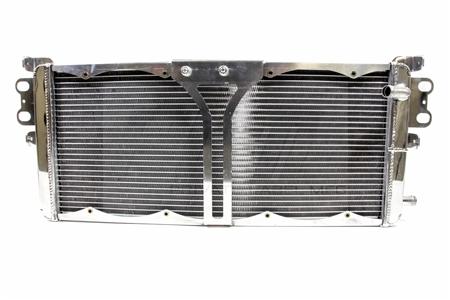 PrivateLabelMfg Shelby GT500 Heat Exchanger with SPAL Fans & Wiring Harness