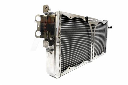 PrivateLabelMfg Shelby GT500 Heat Exchanger with SPAL Fans & Wiring Harness