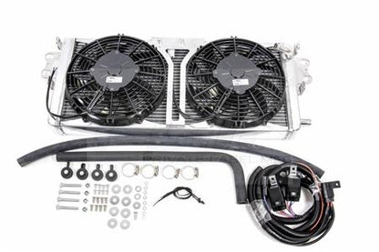 PrivateLabelMfg Shelby GT500 Heat Exchanger with SPAL Fans & Wiring Harness