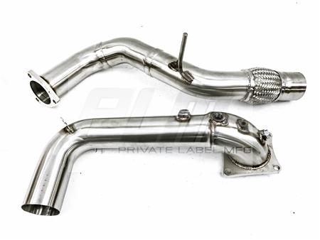 PLM Power Driven Civic Type R 3-inch Downpipe & Front Pipe Combo 2017+ FK8 *Discontinued