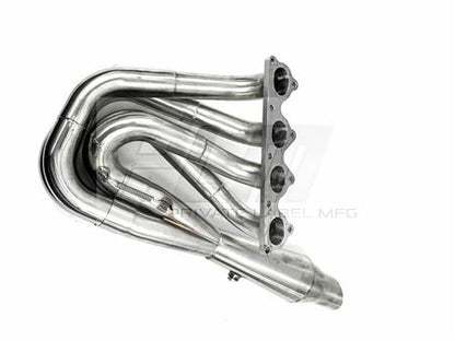 PrivateLabelMfg Power Driven H-Series Hood Exit Race Header 4-1 Megaphone H22 F20B H22A